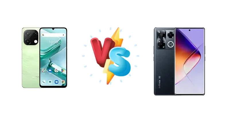 Umidigi G9T vs Infinix Note 40 Pro+