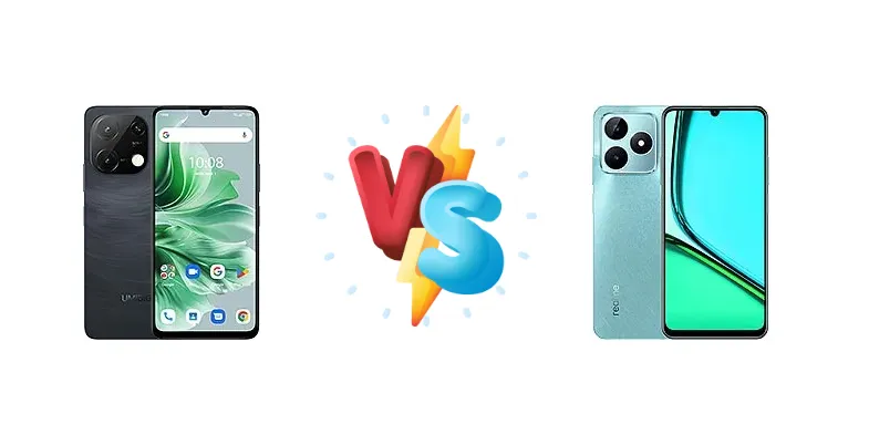 Umidigi G9C vs Realme C51s