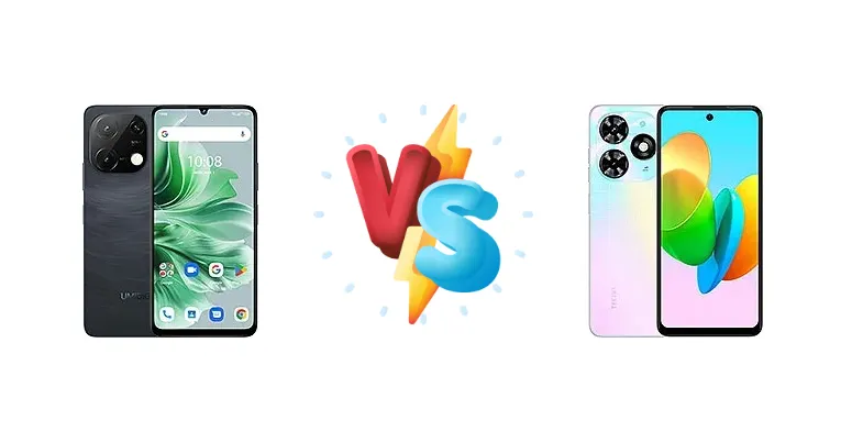 Umidigi G9C vs Tecno Spark 20C