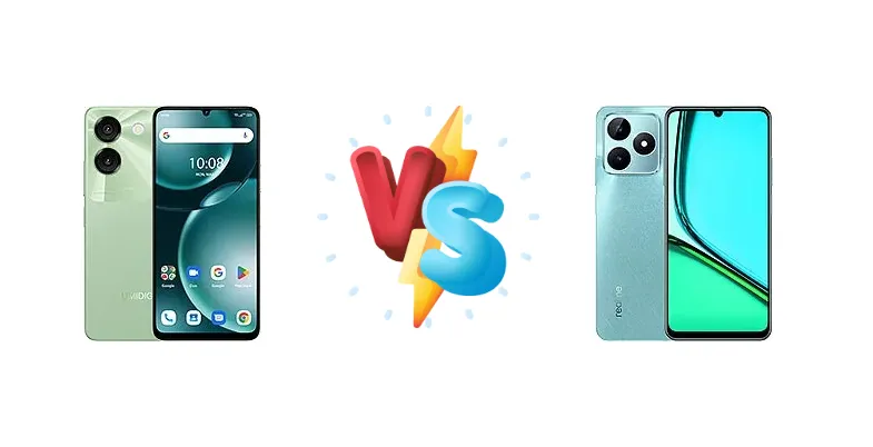 Umidigi G9A vs Realme C51s
