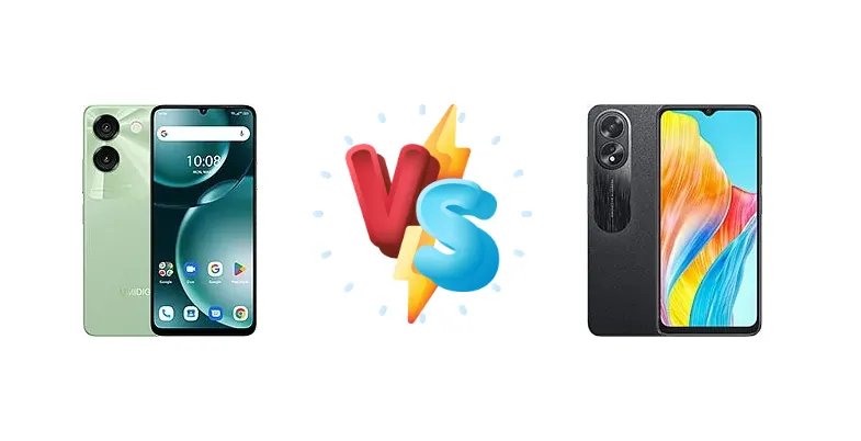 Umidigi G9A vs Oppo A18