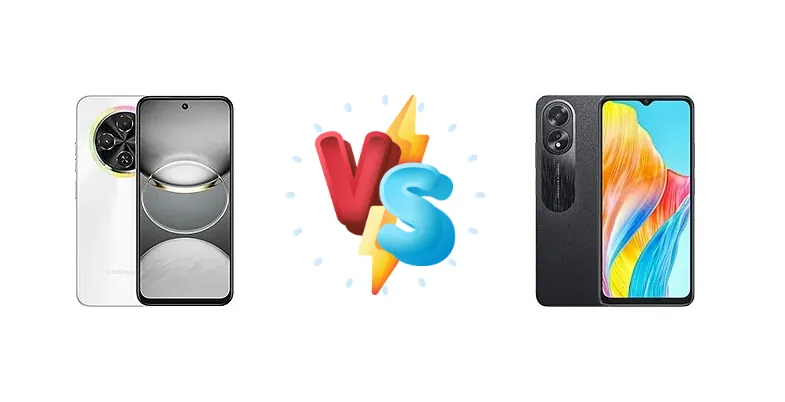 Tecno Spark 30C vs Oppo A18