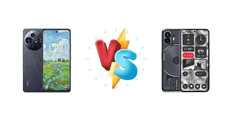 Endurance vs. Power: TCL 50 Pro NxtPaper vs. Nothing Phone (2) - A Deep Dive