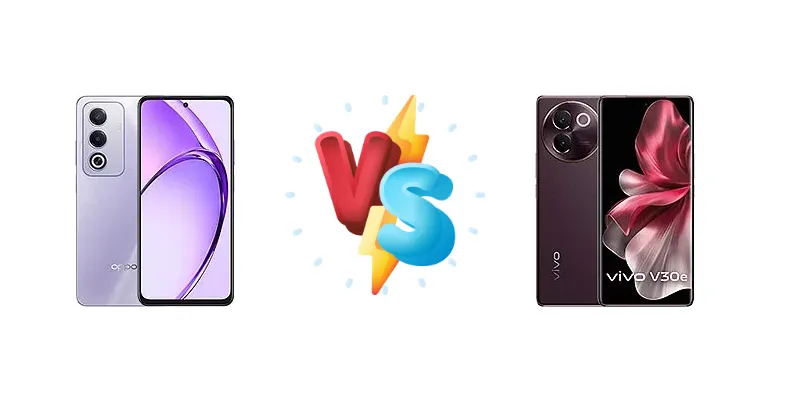 Oppo A80 vs vivo V30e