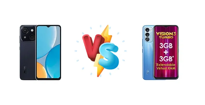 itel A50C vs itel Vision 3 Turbo