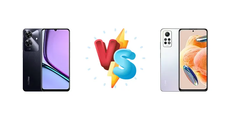 Realme Note 60 vs Xiaomi Redmi Note 12 Pro 4G