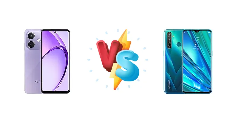 Oppo A3 4G vs Realme 5 Pro