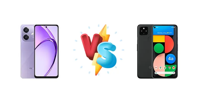 Oppo A3 4G vs Google Pixel 4a 5G