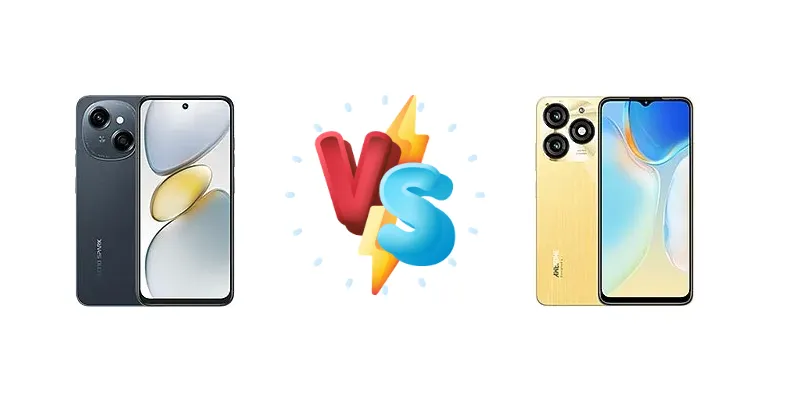 Tecno Spark Go 1 vs itel A70