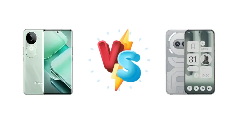 vivo iQOO Z9s vs Nothing Phone (2a) Plus