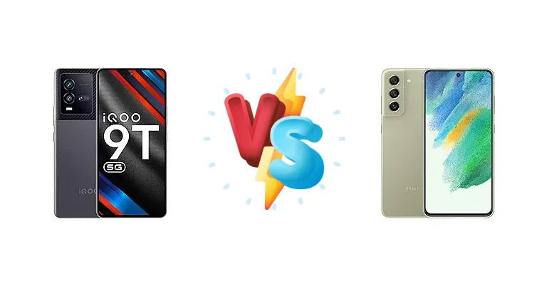 vivo iQOO 9T vs Samsung Galaxy S21 FE 5G