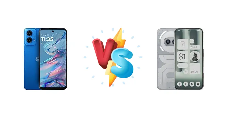 Motorola Moto G45 vs Nothing Phone (2a) Plus