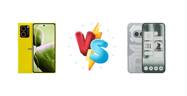 HMD Hyper vs Nothing Phone (2a) Plus