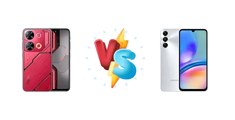 itel P65 vs Samsung Galaxy A05s