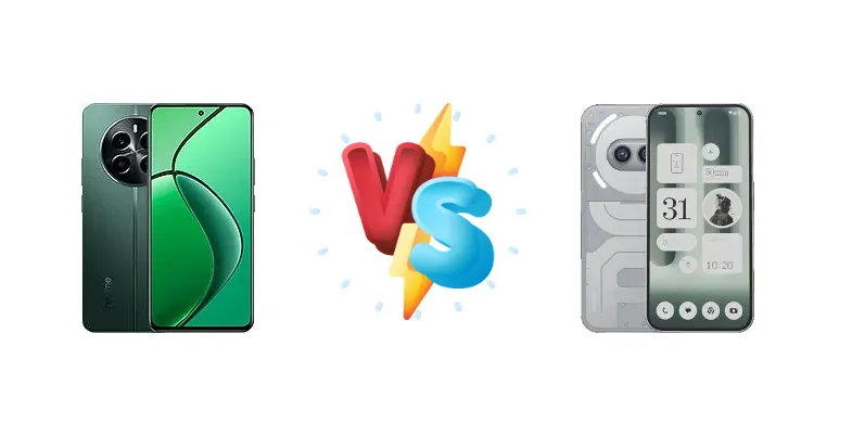 Realme 13 4G vs Nothing Phone (2a) Plus