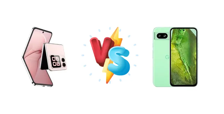Huawei nova Flip vs Google Pixel 8a