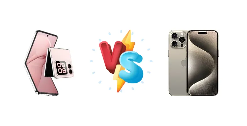 Huawei nova Flip vs Apple iPhone 15 Pro Max