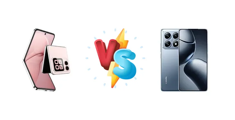Huawei nova Flip vs Xiaomi 14T Pro