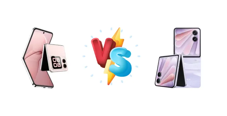 Huawei nova Flip vs Honor Magic V Flip 2