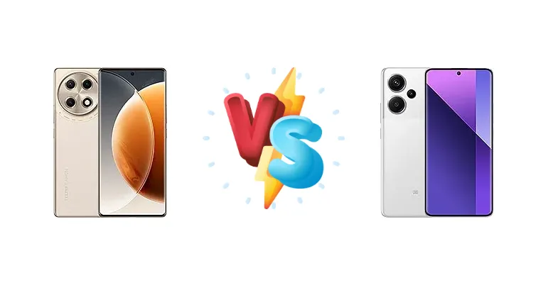 Tecno Camon 30S Pro vs Xiaomi Redmi Note 13 Pro+