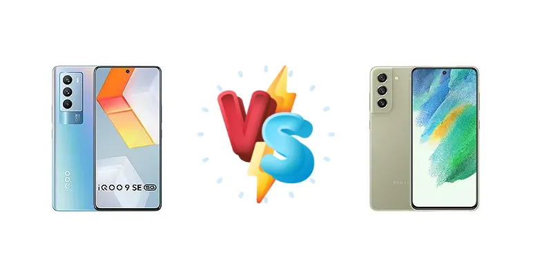vivo iQOO 9 SE vs Samsung Galaxy S21 FE 5G