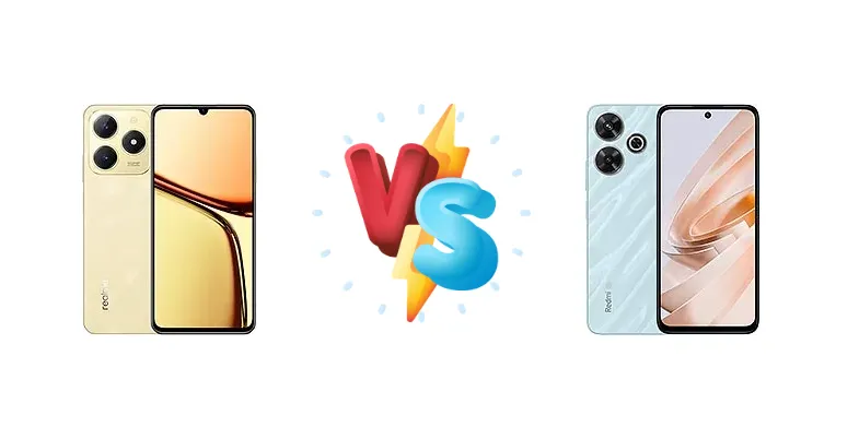 Realme C61 vs Xiaomi Redmi Note 13R