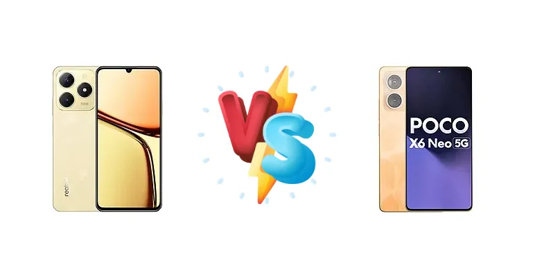 Realme C61 vs Xiaomi Poco X6 Neo