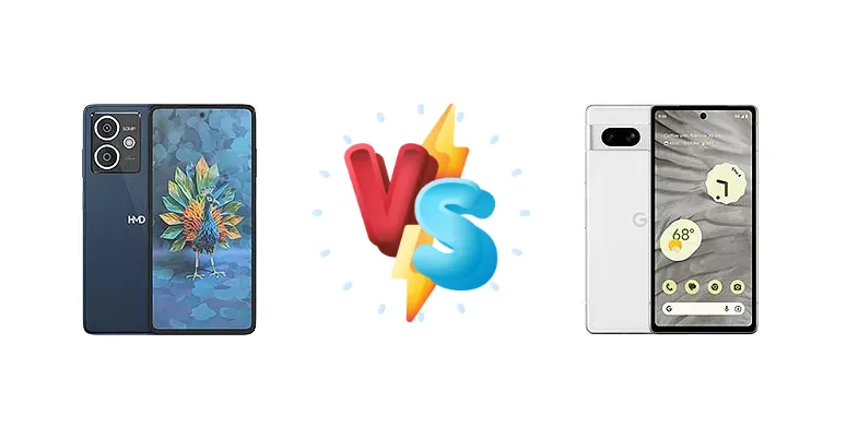 HMD Crest vs Google Pixel 7a: Budget Champion or Google's Refined Value?