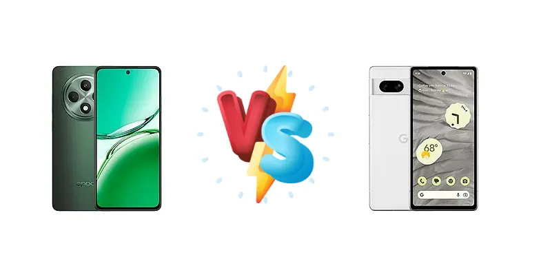 Oppo Reno12 F 4G vs Google Pixel 7a