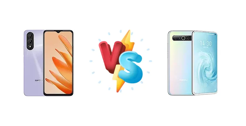 Meizu Blue 20 vs Meizu 17