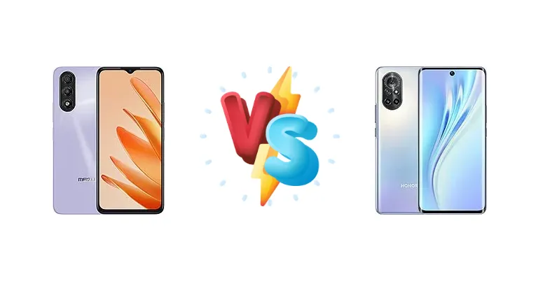 Meizu Blue 20 vs Honor V40 Lite