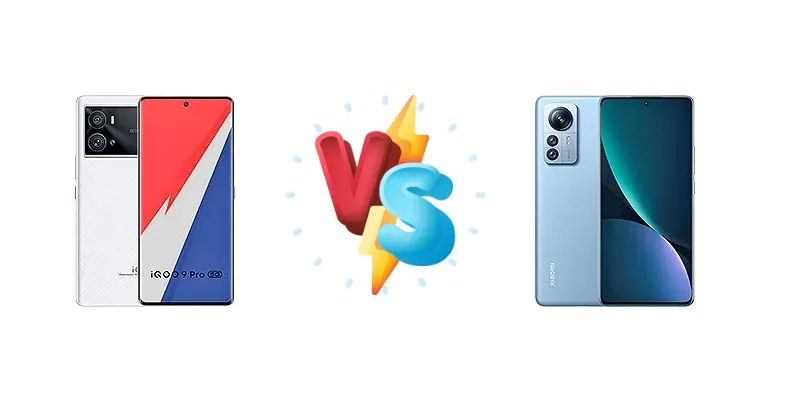 vivo iQOO 9 Pro vs Xiaomi 12 Pro (Dimensity)