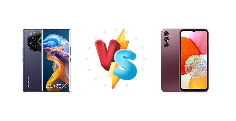 Lava Blaze X vs Samsung Galaxy A14
