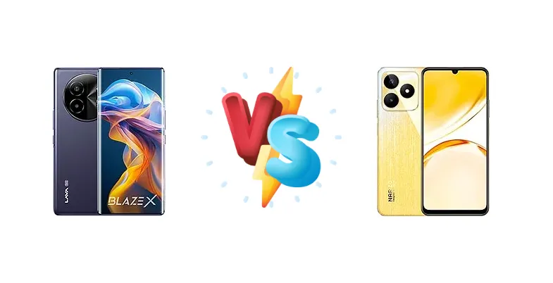 Lava Blaze X vs Realme Narzo N53