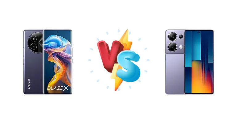 Lava Blaze X vs Xiaomi Poco M6 Pro 4G