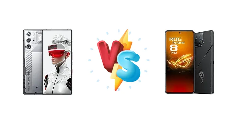 ZTE nubia RedMagic 9S Pro+ vs Asus ROG Phone 8 Pro