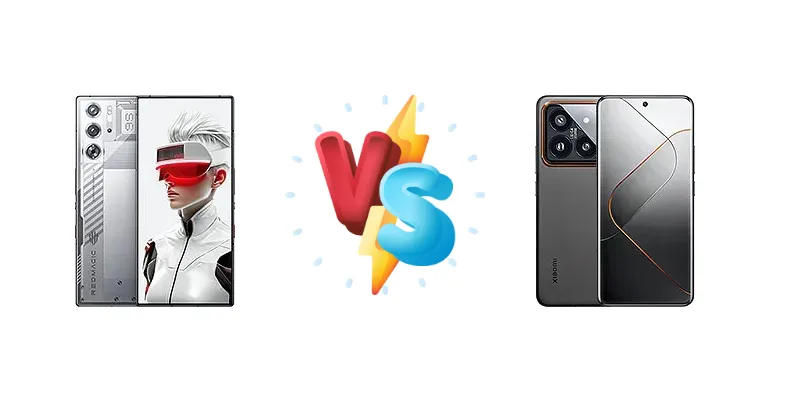 ZTE nubia RedMagic 9S Pro+ vs Xiaomi 14 Pro