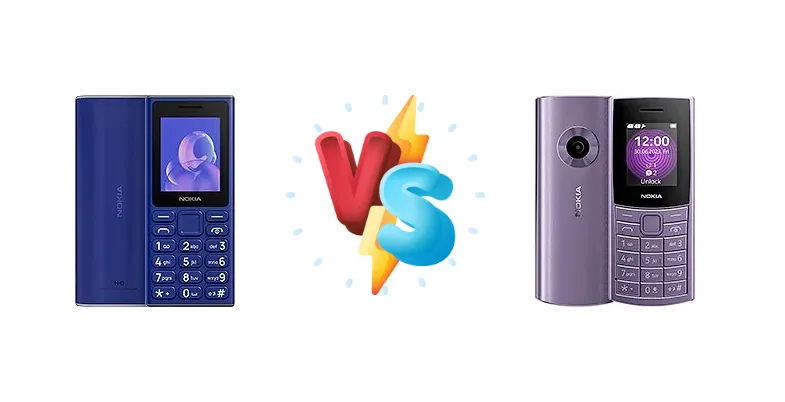 Nokia 105 (2024) vs Nokia 110 4G (2023): Ultra-Affordable Feature Phone Face-Off