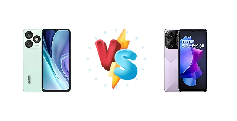 itel A50 vs Tecno Spark Go 2023