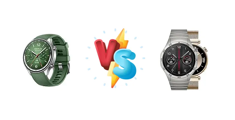 OnePlus Watch 2 vs Huawei Watch GT 4: eSIM Connectivity and Wireless Charging Compared