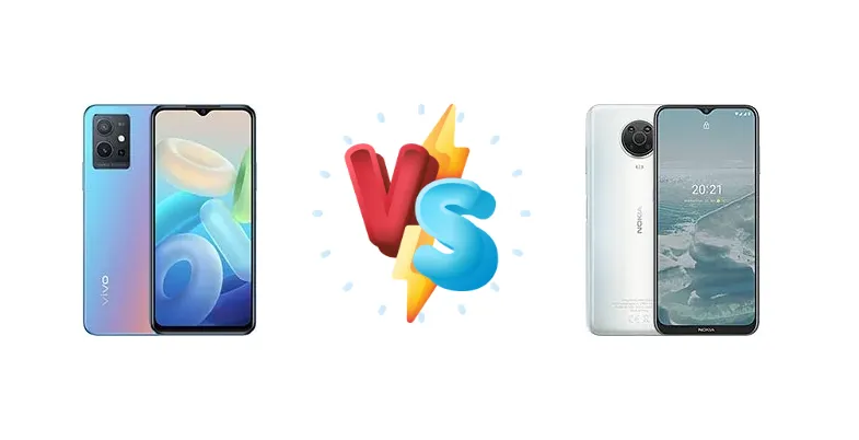 vivo Y55 5G vs Nokia G20