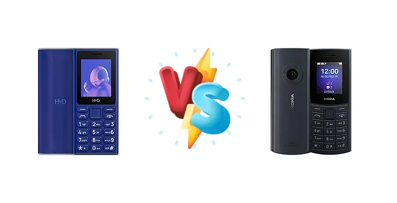 HMD 105 vs Nokia 110 4G 2nd Edition