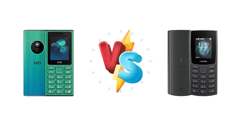 HMD 110 vs Nokia 105 4G 2nd Edition