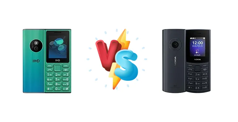 HMD 110 vs Nokia 110 4G 2nd Edition