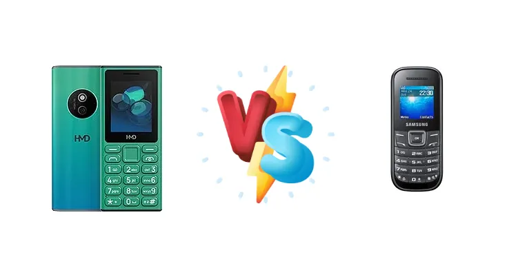 HMD 110 vs Samsung E1200 Pusha