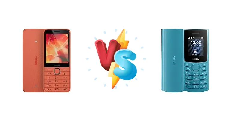 Nokia 220 4G (2024) vs Nokia 105 4G (2023): Budget 4G Feature Phone Showdown