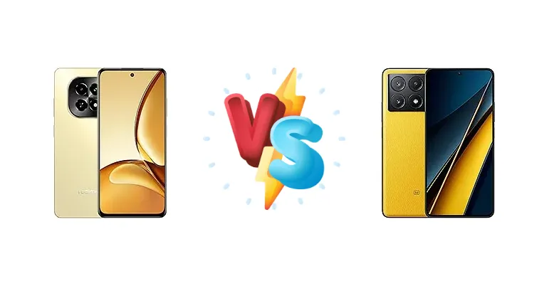 Realme V60 vs Xiaomi Poco X6 Pro