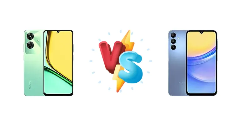 Realme C61 (India) vs Samsung Galaxy A15 5G