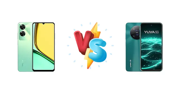 Realme C61 (India) vs Lava Yuva 5G