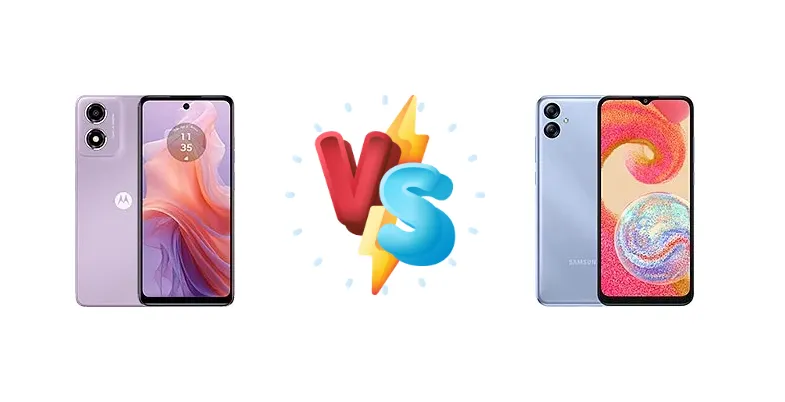 Motorola Moto E14 vs Samsung Galaxy A04e